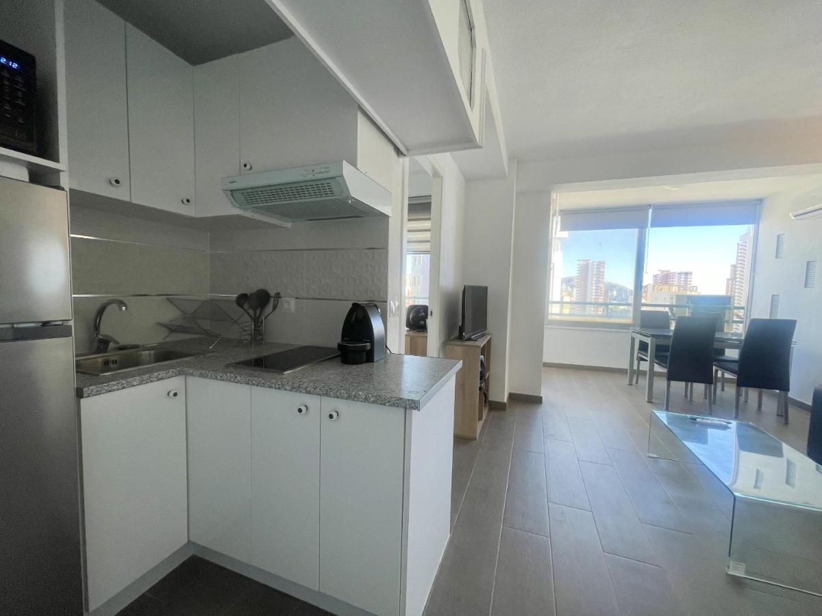 Pintor Solana Poniente Beach Benidorm Buitenkant foto